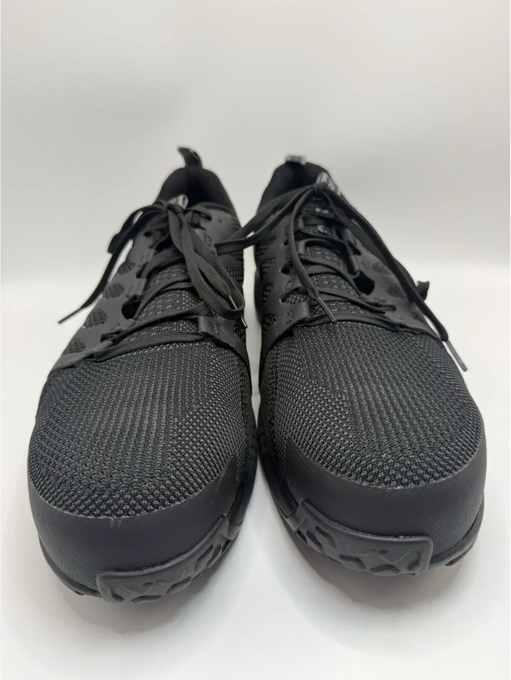 Reebok Fusion Flexweave Cage Mens Size 11.5 Black Composite Toe Safety Work Shoe